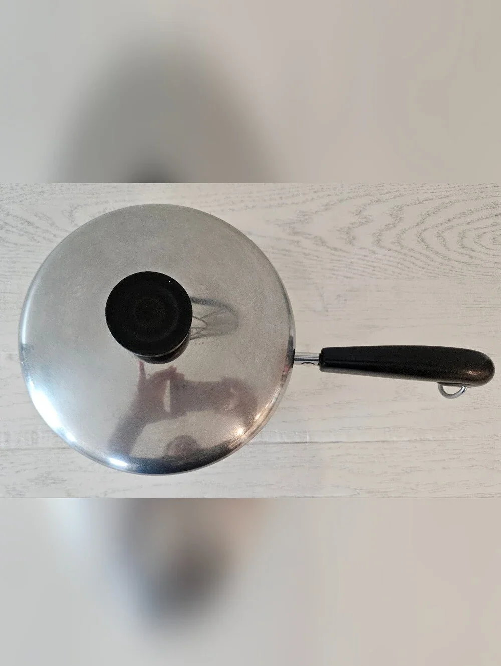 Revere Ware 1801 2 Qt. Sauce Pan Pot with Lid Copper Bottom U.S.A